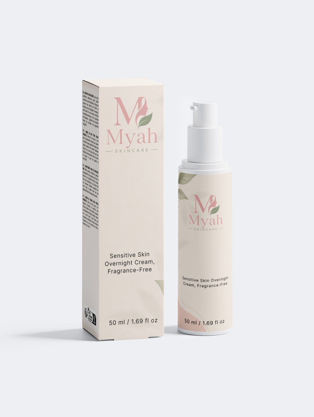 Sensitive Skin Overnight Cream, Fragrance-Free