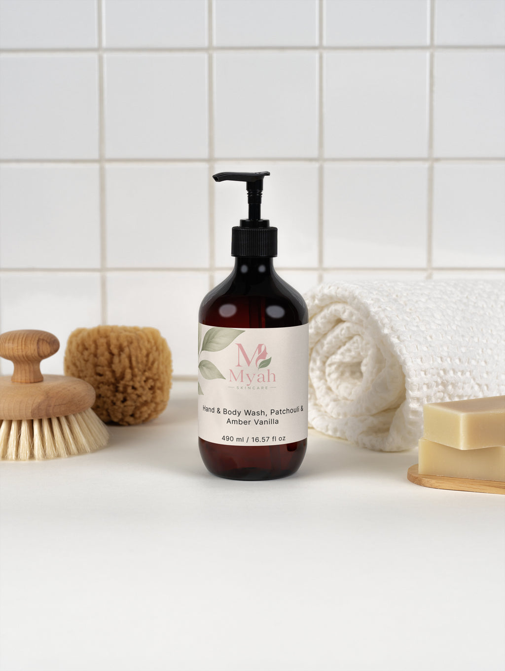 Hand & Body Wash, Patchouli & Amber Vanilla
