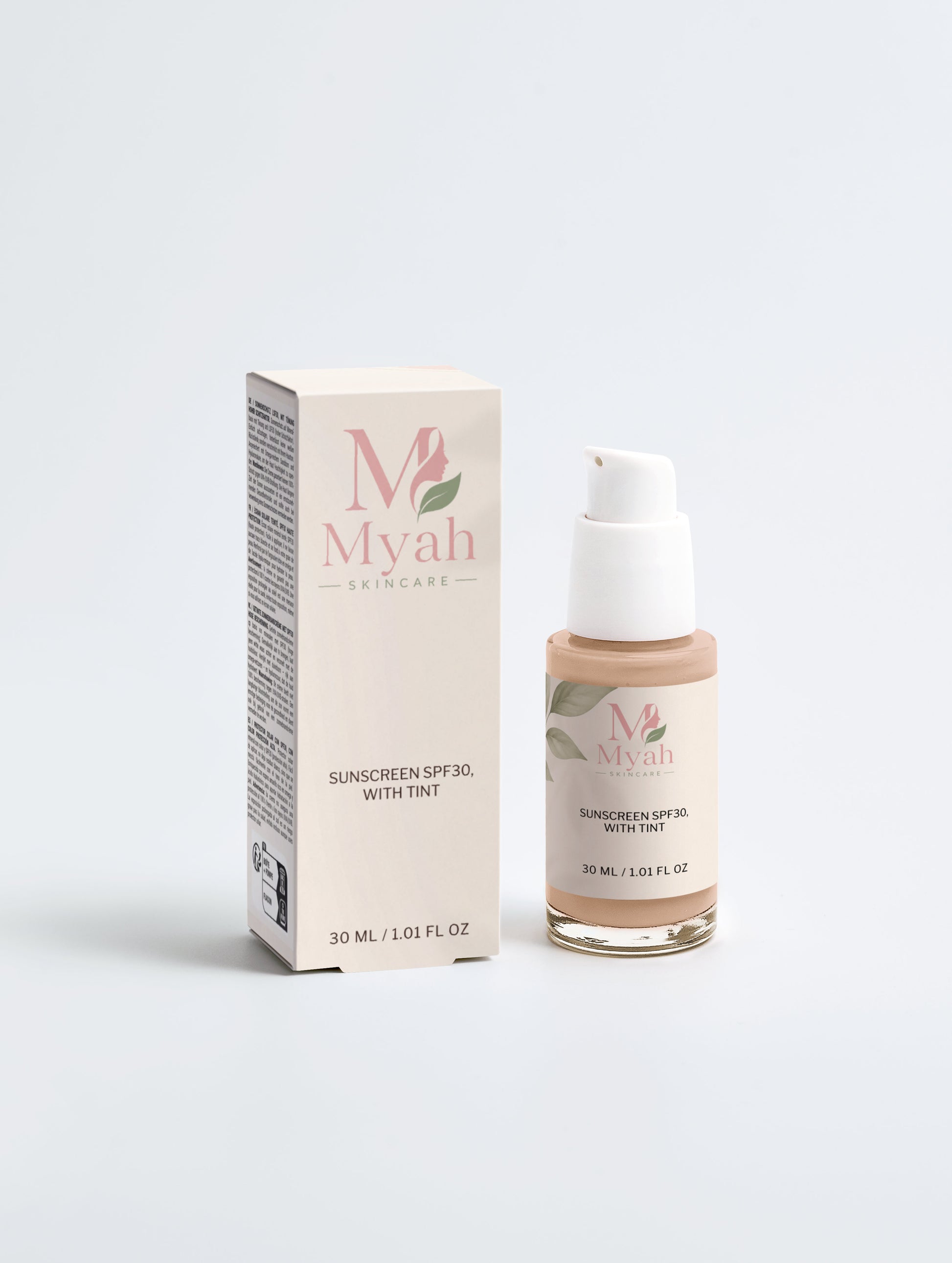 Sunscreen SPF30, with tint